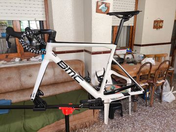 Gebrauchtes BMC Teammachine SLR02 DISC ONE 2019 Frameset 2019 Road & Gravel, Weiß — Bild 6 von 14