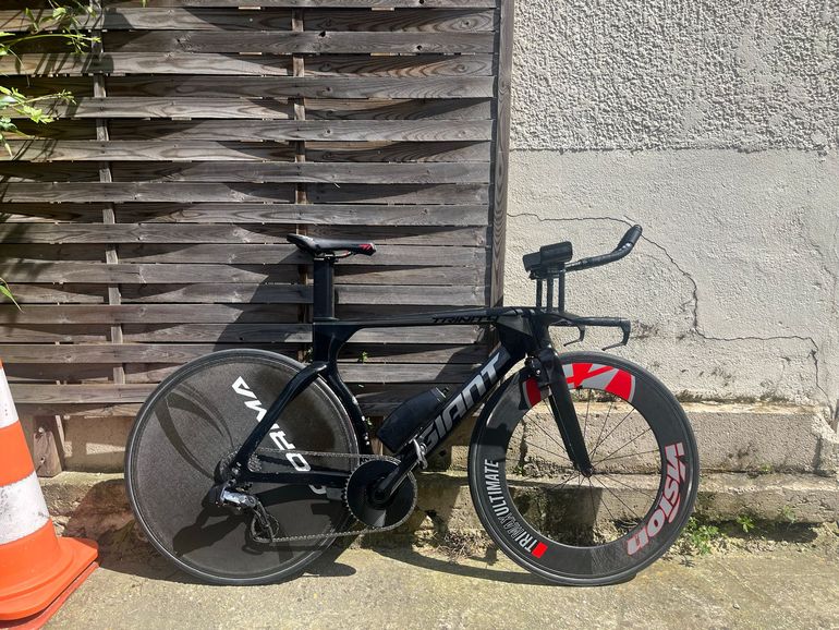 Used Giant Trinity Advanced Pro TT Frameset 2022 Frameset 2022 Road & Gravel, Negro — image 2 of 3