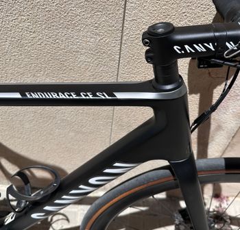 Used Canyon Endurace CF SL Disc 8.0 Di2 2020 2020 Road & Gravel, Black — image 4 of 7