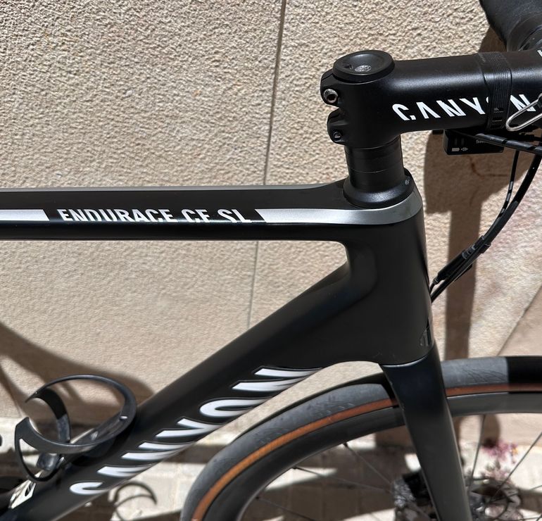 Used Canyon Endurace CF SL Disc 8.0 Di2 2020 2020 Road & Gravel, Black — image 4 of 7