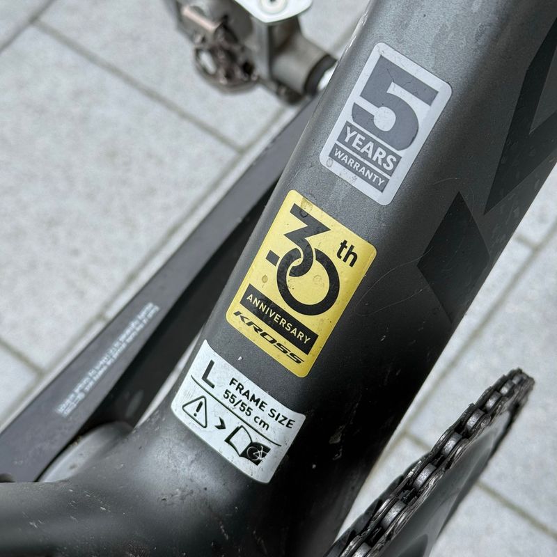 Used Kross VENTO 7.0 2020 2020 Road & Gravel, Light Gray — image 4 of 6