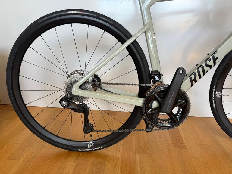 Used Rose Xlite 04 Ultegra Di2 2024 2024 Road & Gravel, Light Gray — image 3 of 8