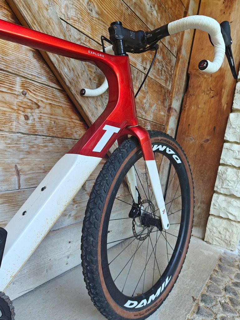 Used 3T Exploro RaceMax Ekar 1x13 700c 2023 2023 Road & Gravel, Red — image 9 of 12