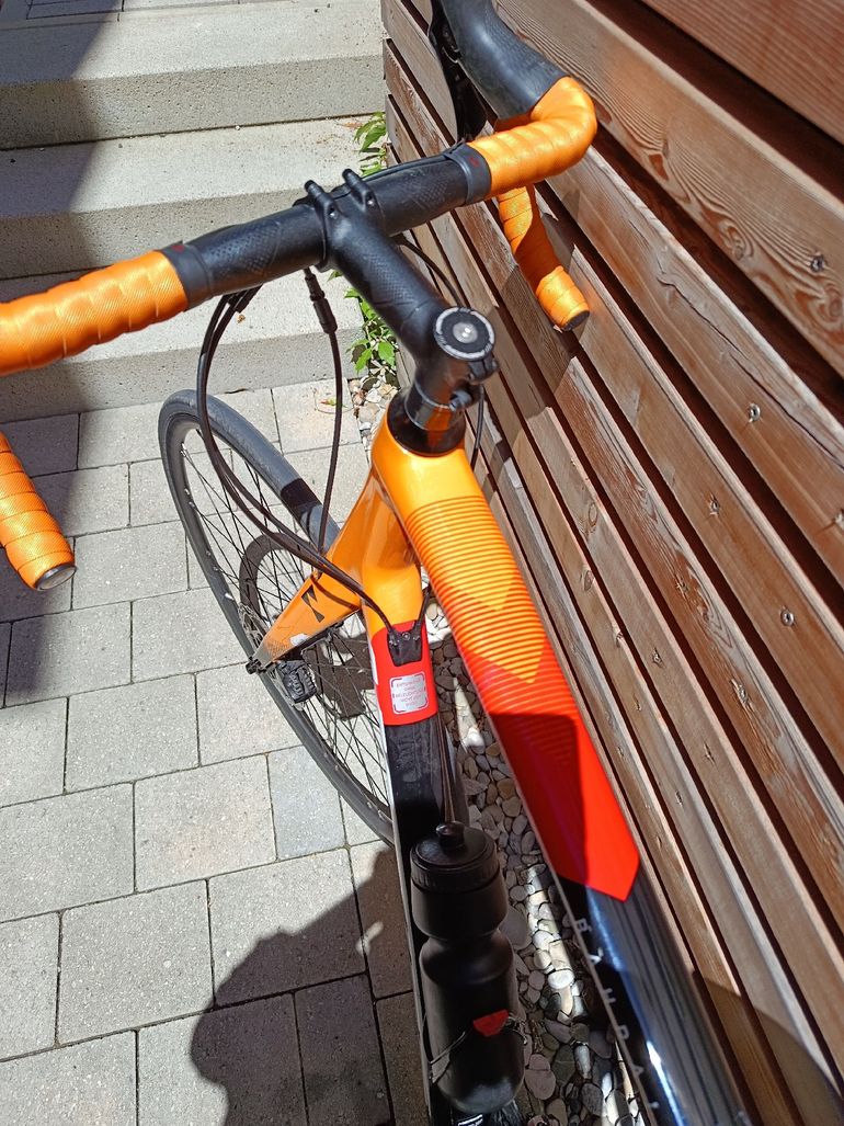 Used Merida Scultura Bahrain McLaren XL Merida Scultura Bahrain McLaren XL Custom Shimano Ultegra 2022 Road & Gravel, Orange — image 13 of 16