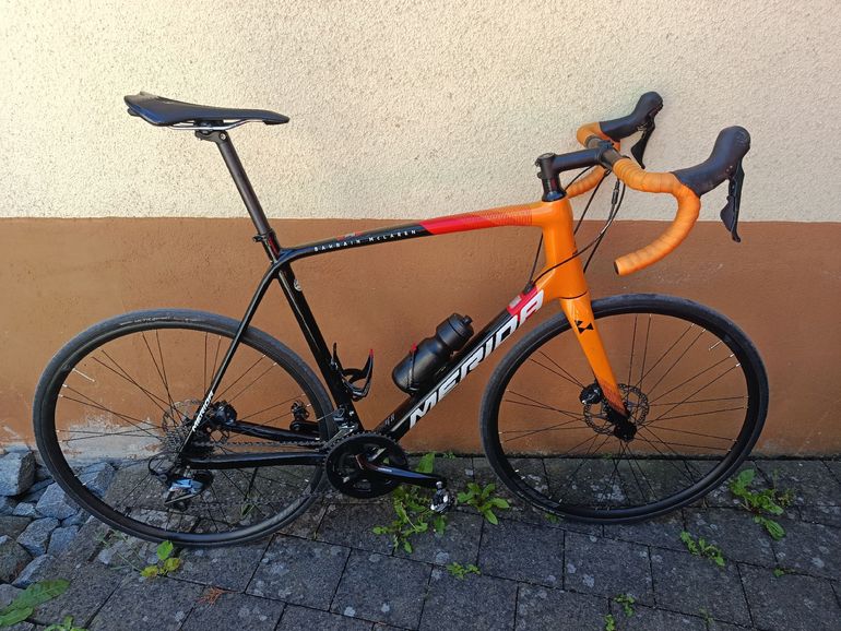 Used Merida Scultura Bahrain McLaren XL Merida Scultura Bahrain McLaren XL Custom Shimano Ultegra 2022 Road & Gravel, Orange — image 5 of 16
