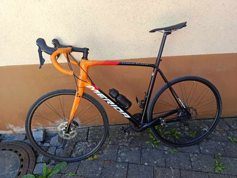 Used Merida Scultura Bahrain McLaren XL Merida Scultura Bahrain McLaren XL Custom Shimano Ultegra 2022 Road & Gravel, Orange — image 6 of 16