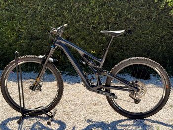 Used Specialized Stumpjumper EVO Expert - SRAM GX AXS, FOX Performance Elite 2024 2024 Mountainbike, Blau, 29, 27.5 — image 2 of 11