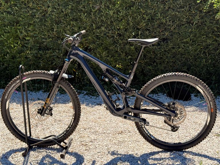 Used Specialized Stumpjumper EVO Expert - SRAM GX AXS, FOX Performance Elite 2024 2024 Mountainbike, Blau, 29, 27.5 — image 2 of 11