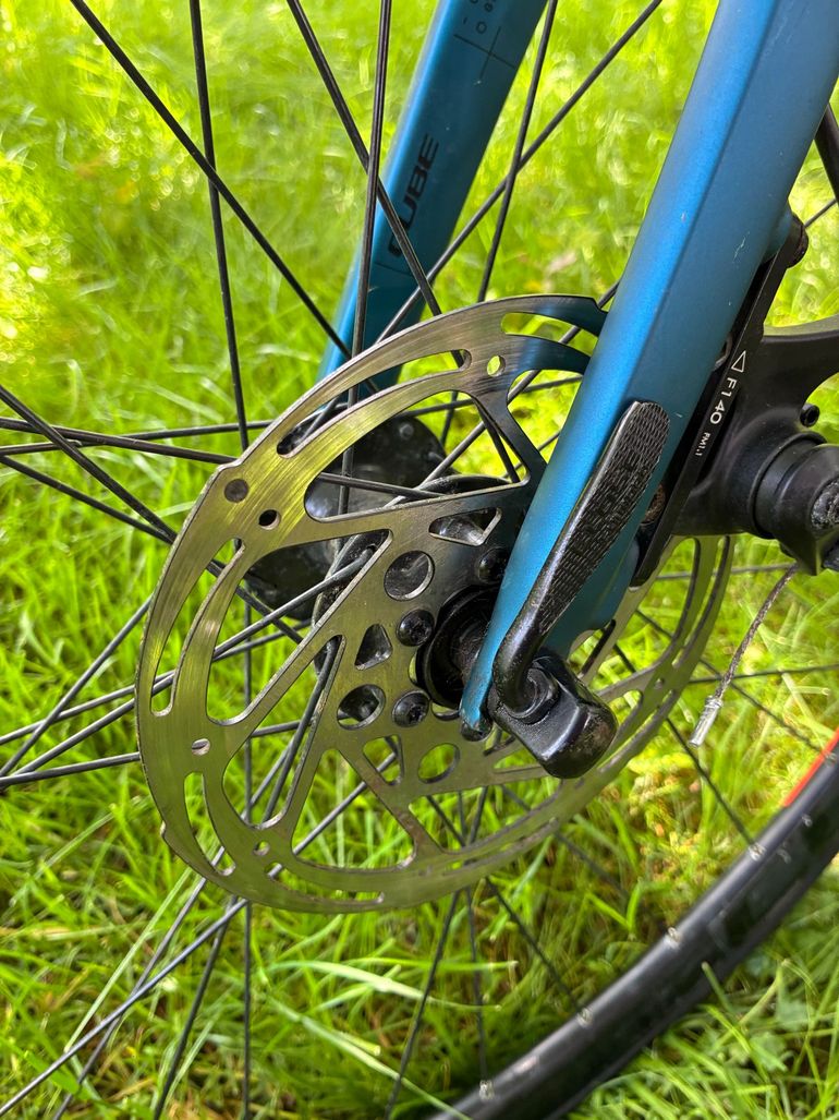 Used CUBE ATTAIN 2022 2022 Road & Gravel, Blue — image 11 of 11