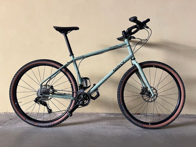 Used Surly Ghost Grappler SRAM GX 2023 Road & Gravel, Green — image 3 of 14