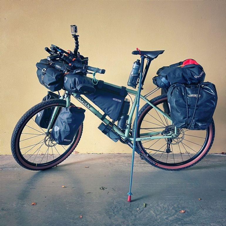 Used Surly Ghost Grappler SRAM GX 2023 Road & Gravel, Green — image 2 of 14
