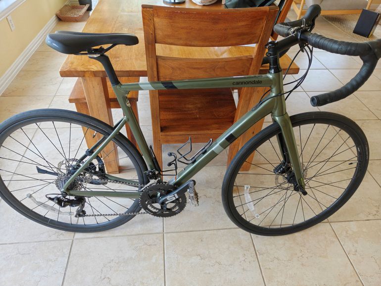 Used Cannondale 20CAAD13 105 Disc 2020 Road & Gravel, Green — image 2 of 10
