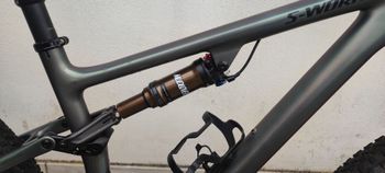 Used Specialized S-Works Epic EVO RS 2023 2023 Mountainbike, Light Gray — image 5 of 6