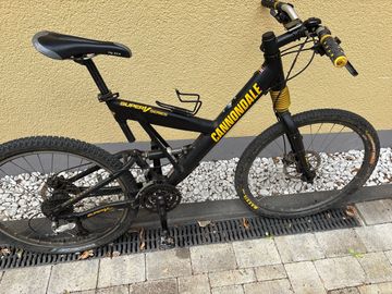 Gebrauchtes Cannondale SuperV Serie 2001 Mountainbike, Schwarz — Bild 14 von 14