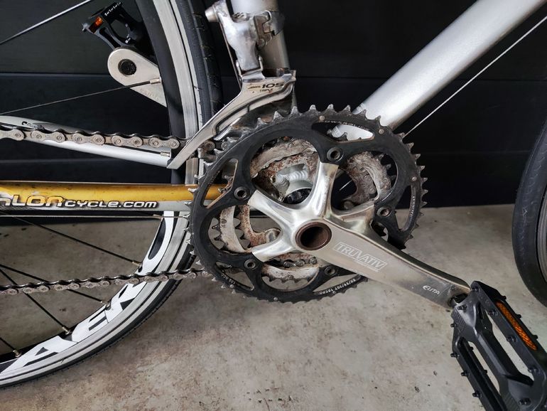 Used DECATHLON DECATHLON Custom Shimano 105 2007 Road & Gravel, Black — image 2 of 10