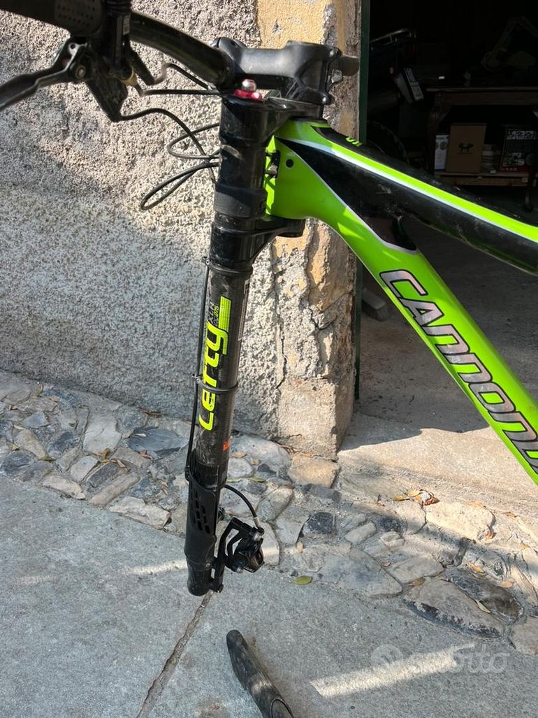 Used Cannondale Scalpel-Si Team 2017 2017 Mountainbike, Green, 29 — image 3 of 5