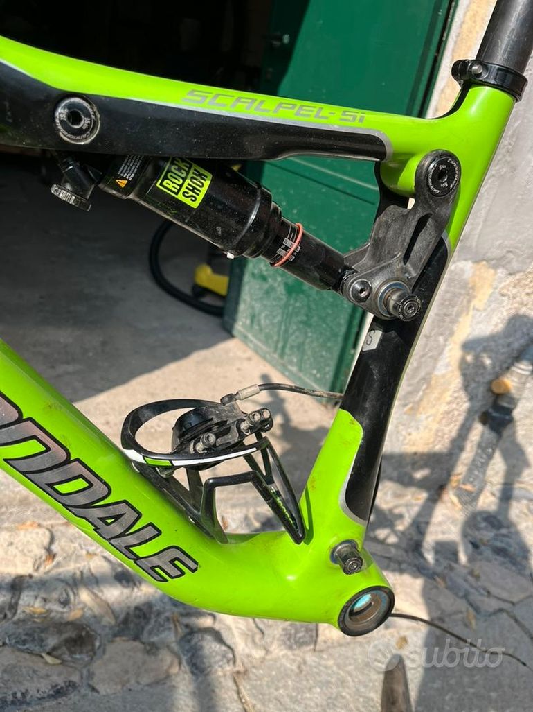 Used Cannondale Scalpel-Si Team 2017 2017 Mountainbike, Green, 29 — image 4 of 5