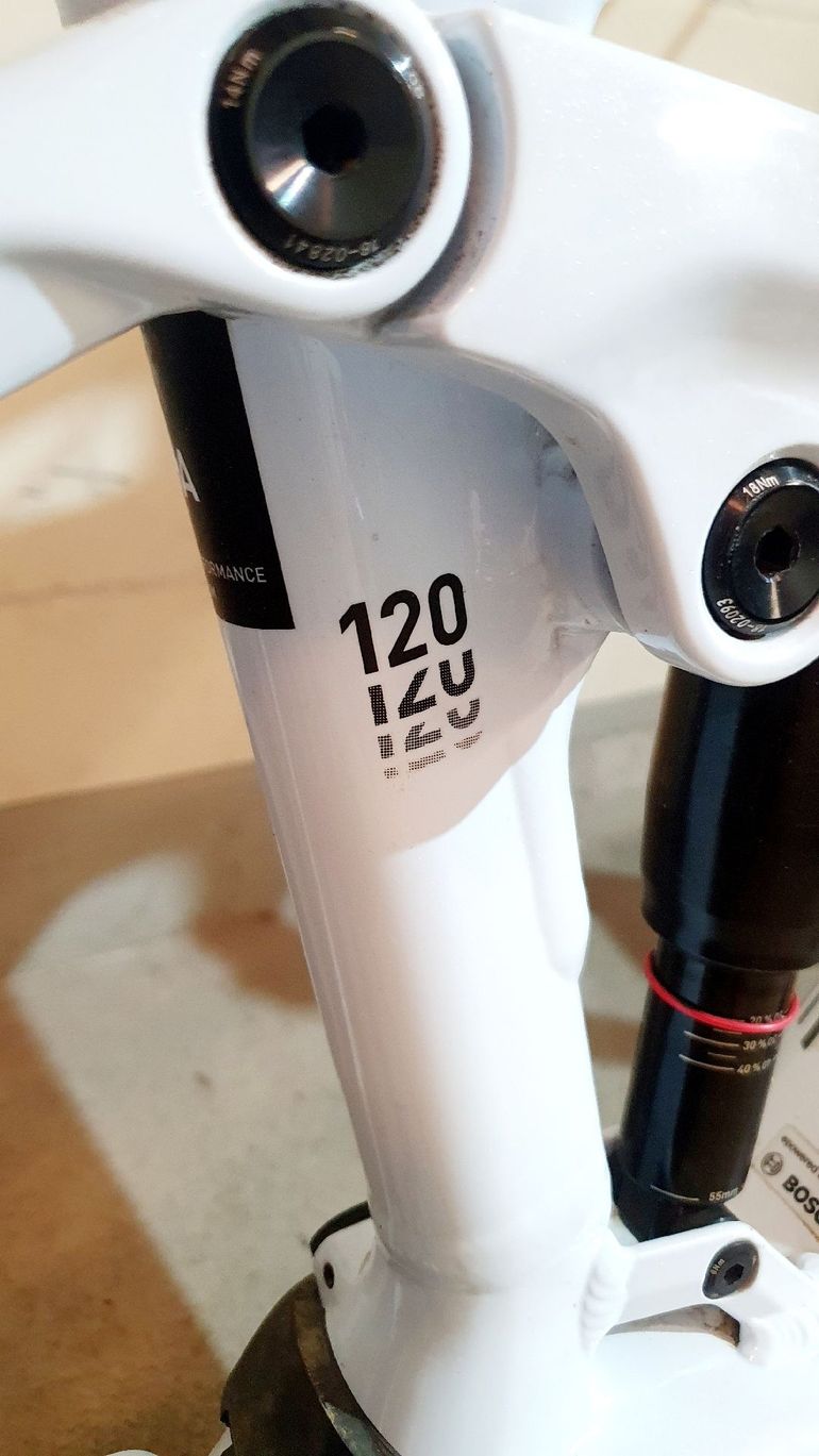 Used CUBE STEREO HYBRID 120, PRO 750 2024 Frameset 2024 Mountainbike, Weiß, 27.5, 29 — image 7 of 11