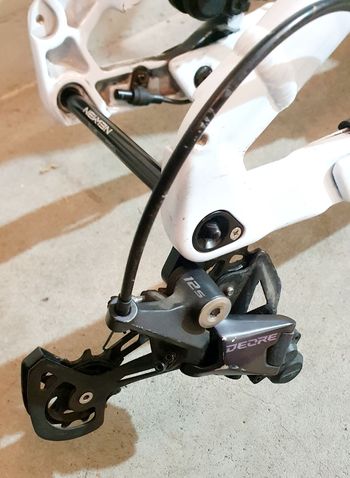Used CUBE STEREO HYBRID 120, PRO 750 2024 Frameset 2024 Mountainbike, Weiß, 27.5, 29 — image 5 of 11