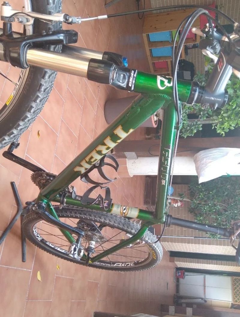 Trek 6500 Shimano Deore XT 1999 Mountainbike usato, Verde — immagine 2 di 4