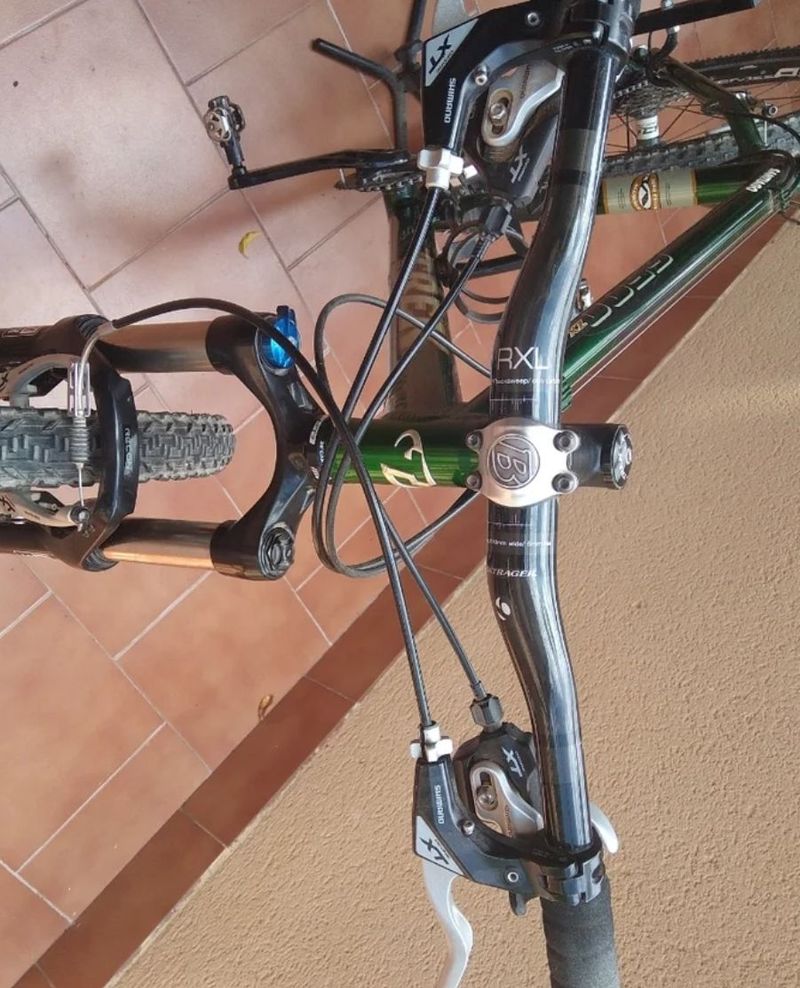 Trek 6500 Shimano Deore XT 1999 Mountainbike usato, Verde — immagine 4 di 4