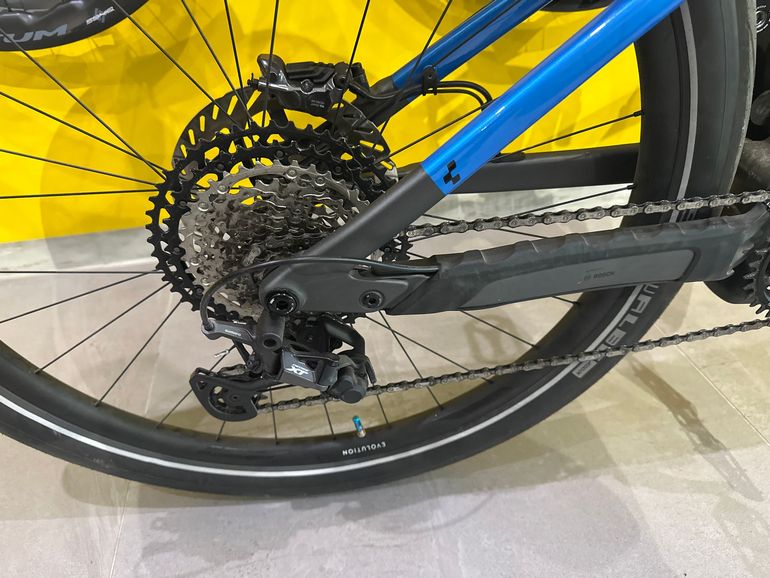 Used CUBE STEREO HYBRID 140 HPC, ACTIONTEAM 750 2024 2024 Mountainbike, Blue, 27.5, 29 — image 4 of 5