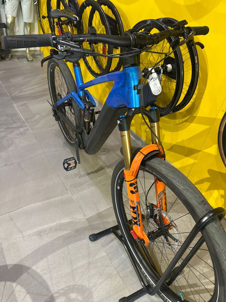 Used CUBE STEREO HYBRID 140 HPC, ACTIONTEAM 750 2024 2024 Mountainbike, Blue, 27.5, 29 — image 5 of 5