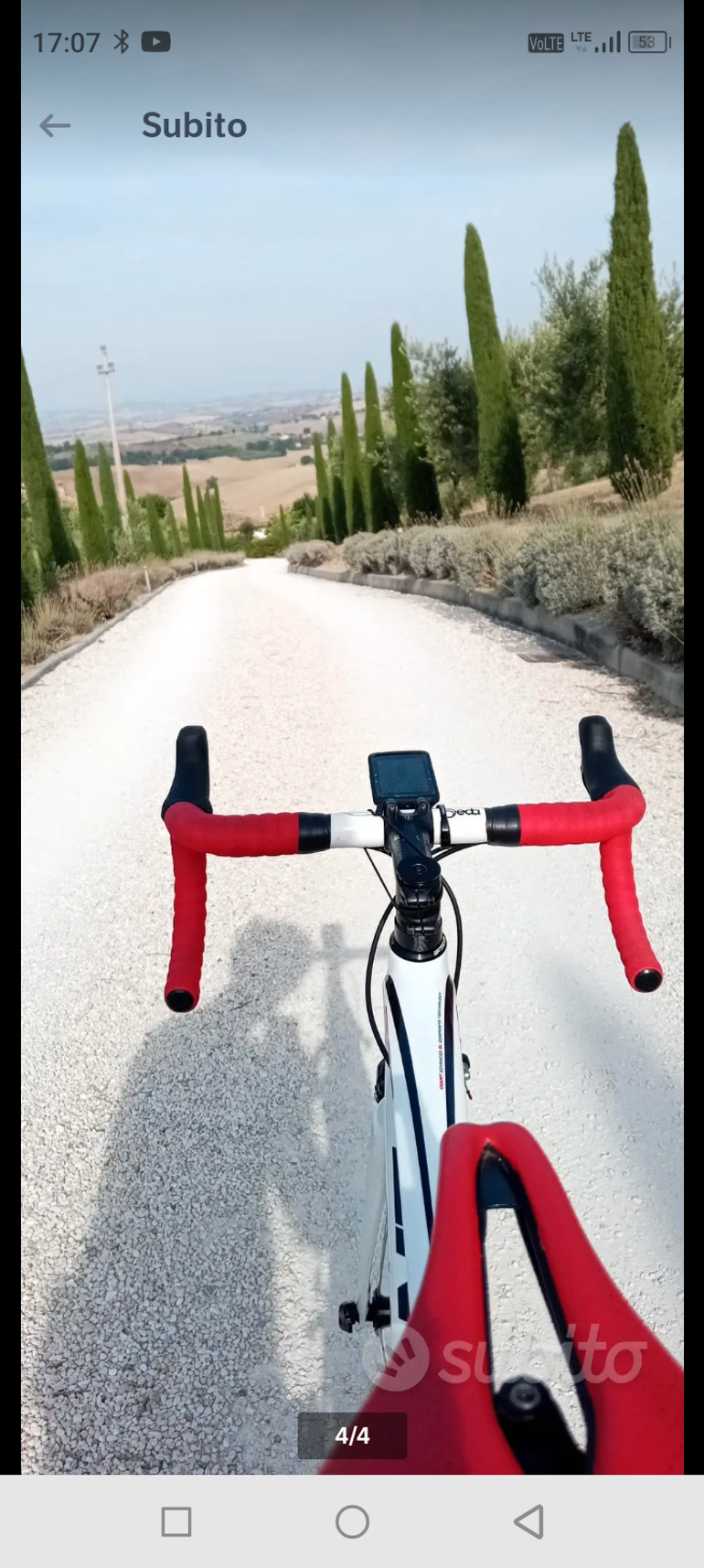 Gebrauchtes Giant Tcr Shimano 105 2011 Road & Gravel, Weiß — Bild 3 von 3