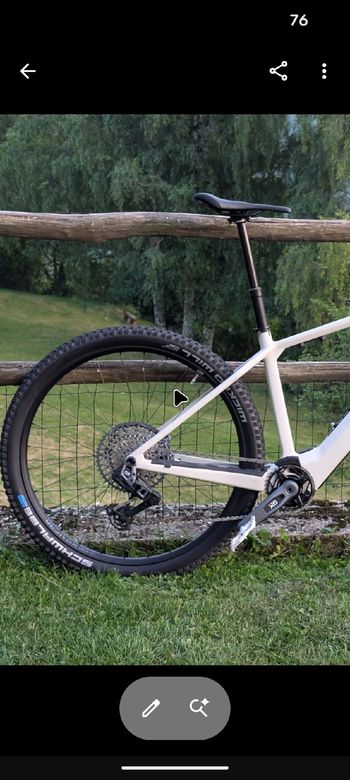 Used Rose Bonero Plus 3 2025 2025 Mountainbike, White, 29 — image 3 of 8