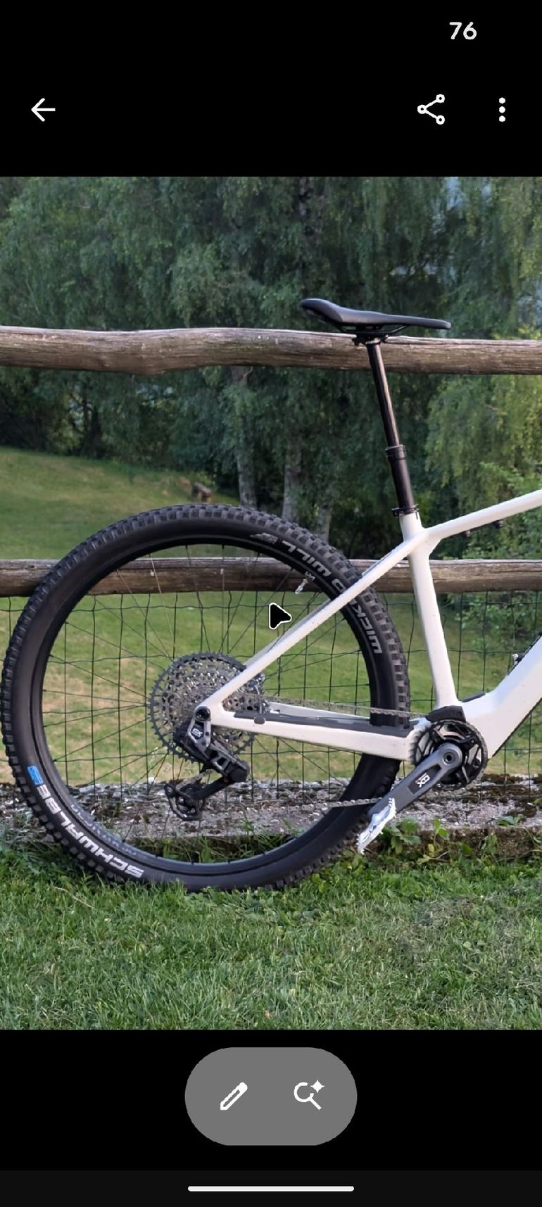 Used Rose Bonero Plus 3 2025 2025 Mountainbike, White, 29 — image 3 of 8