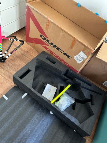 Used Quick Pro AR:One Carbon Road Bike Frameset Frameset 2025 Road & Gravel, Black — image 10 of 10
