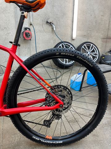 Gebrauchtes CUBE REACTION C:62 PRO 2020 2020 Mountainbike, Rot, 29 — Bild 9 von 11