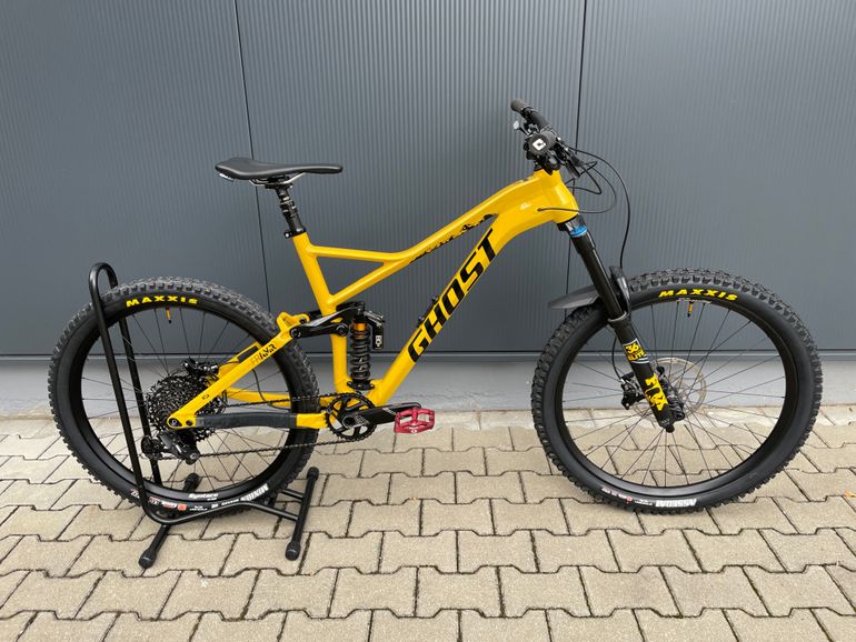 Used Ghost FR AMR 8.7 AL 2018 2018 Mountainbike, Orange — image 1 of 18