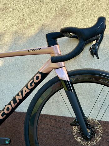 Used Colnago C68 Size 455 Super Record WRL Campagnolo Bora Ultra WTO 45 C23 2025 Road & Gravel, Schwarz — image 7 of 16