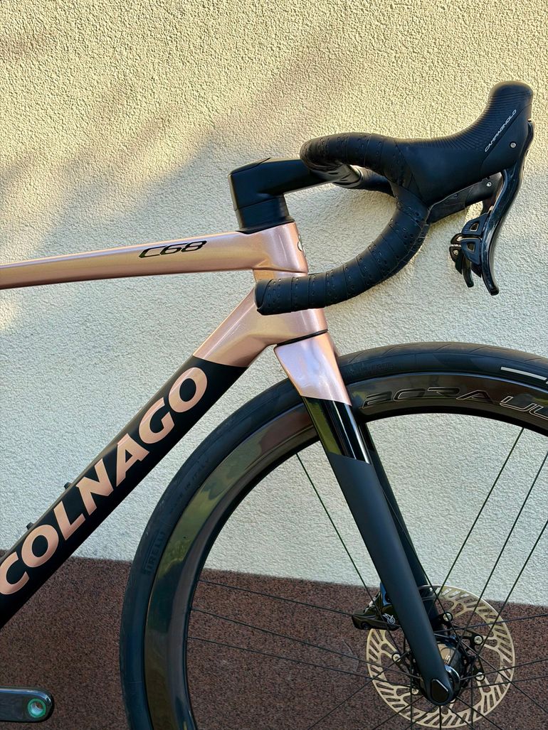 Used Colnago C68 Size 455 Super Record WRL Campagnolo Bora Ultra WTO 45 C23 2025 Road & Gravel, Schwarz — image 7 of 16