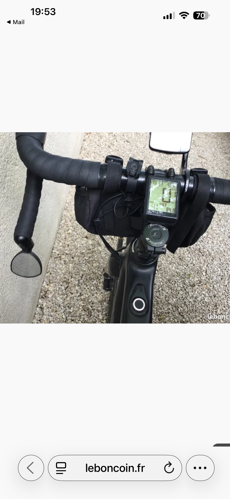 Used Orbea GAIN M20 1X 2021 2021 Road & Gravel, Schwarz — image 4 of 6