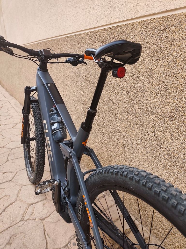 Used CUBE STEREO HYBRID 140 HPC, RACE 750 2024 2024 Mountainbike, Light Gray, 27.5, 29 — image 5 of 6