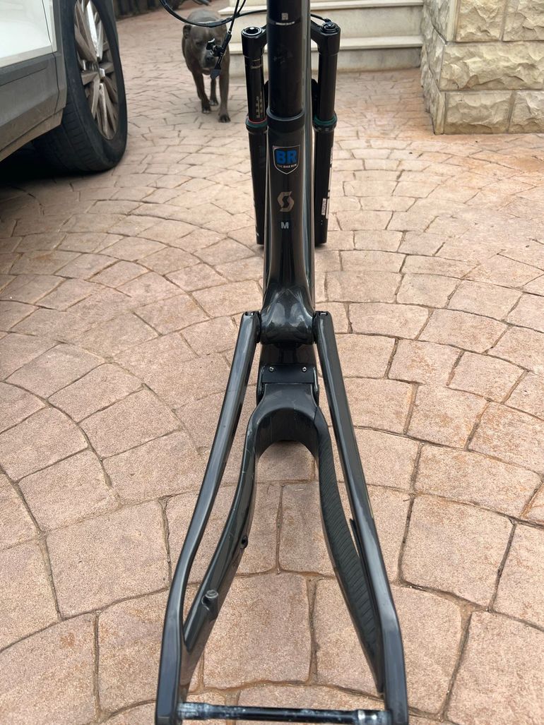 Scott Spark RC World Cup EVO 2023 Frameset 2023 Mountainbike usato, Nero — immagine 54 di 55