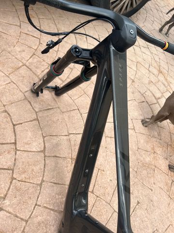 Scott Spark RC World Cup EVO 2023 Frameset 2023 Mountainbike usato, Nero — immagine 55 di 55