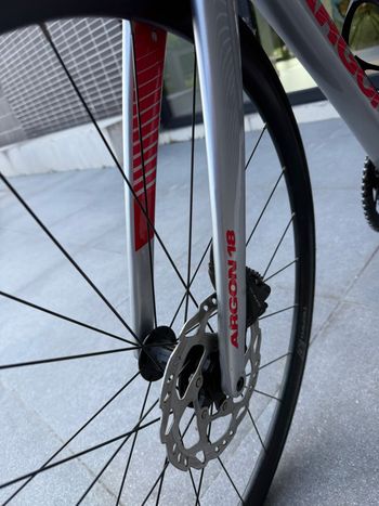 Used Argon 18 Gallium CS 2x11v 105 2024 Road & Gravel, Light Gray — image 6 of 8