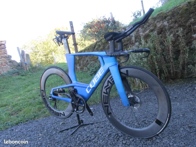 Used CUBE AERIUM C:68X, SLT 2024 2024 Road & Gravel, Blue — image 7 of 15