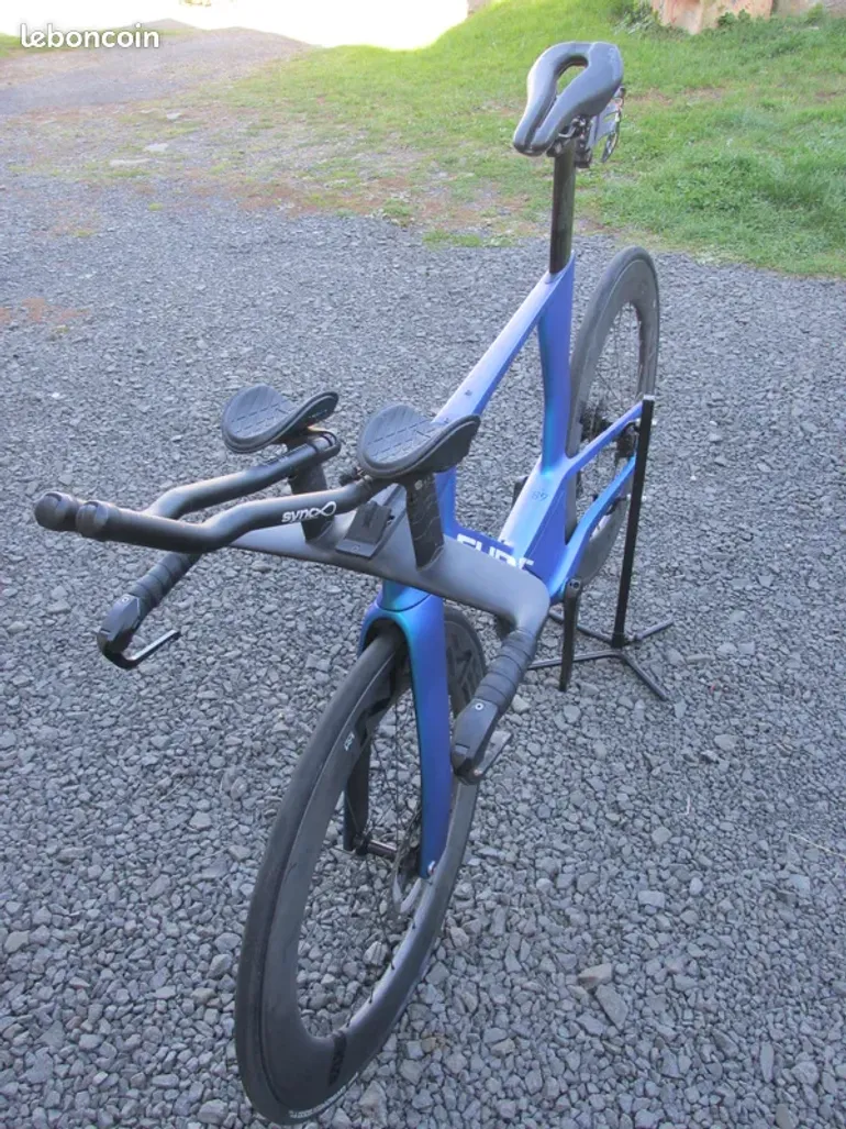 Used CUBE AERIUM C:68X, SLT 2024 2024 Road & Gravel, Blue — image 13 of 15