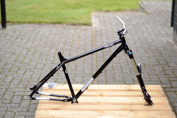 Commencal Ramones LT CrMo Hardtail Frameset ( L) + RockShox Revelation RL 150mm Fork - 26 Inch Frameset 2011 MTB usato