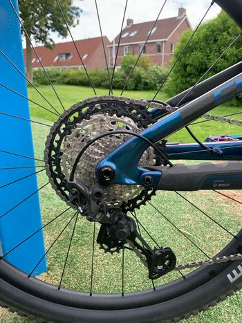Used CUBE AMS HYBRID ONE44 C:68X, SLX 400X 29 2025 2025 Urban, Blue — image 11 of 13