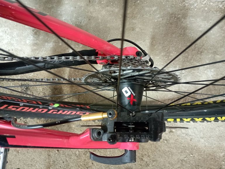 Used Ghost cagua Ghost cagua Custom SRAM XX1 Eagle AXS 2015 Mountainbike — image 14 of 15