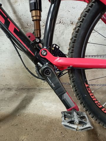 Used Ghost cagua Custom SRAM XX1 Eagle AXS 2015 Mountainbike, Red, 27.5 (650B) — image 10 of 15