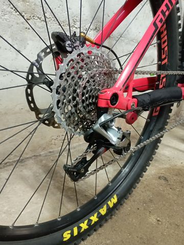 Used Ghost cagua Custom SRAM XX1 Eagle AXS 2015 Mountainbike, Red, 27.5 (650B) — image 4 of 15