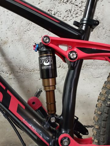 Used Ghost cagua Custom SRAM XX1 Eagle AXS 2015 Mountainbike, Red, 27.5 (650B) — image 6 of 15
