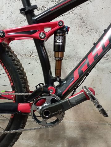 Used Ghost cagua Custom SRAM XX1 Eagle AXS 2015 Mountainbike, Red, 27.5 (650B) — image 7 of 15