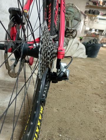 Used Ghost cagua Custom SRAM XX1 Eagle AXS 2015 Mountainbike, Red, 27.5 (650B) — image 5 of 15